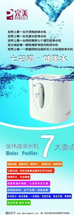 凈水機宣傳海報